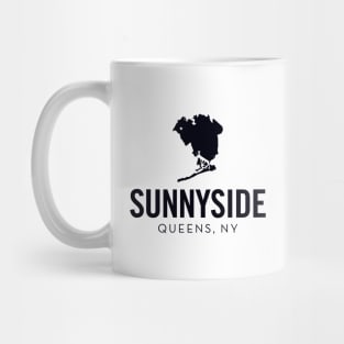 Sunnyside, Queens - New York (black) Mug